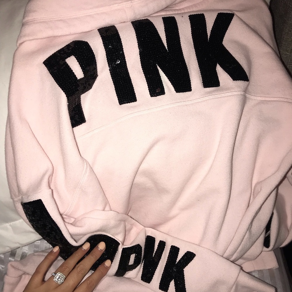 VS PINK Sequin Sweater 😍